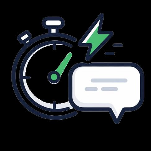 一次返信の平均時間