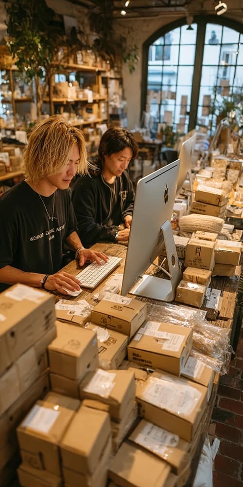 越境ECの在庫と出荷を扱うチーム